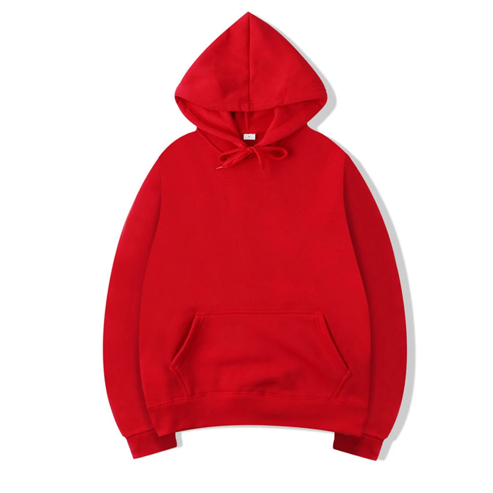 Felpe con cappuccio da uomo Pullover da donna Primavera Autunno Felpe con cappuccio casual Felpe con cappuccio tinta unita Felpa nera oversize per uomo