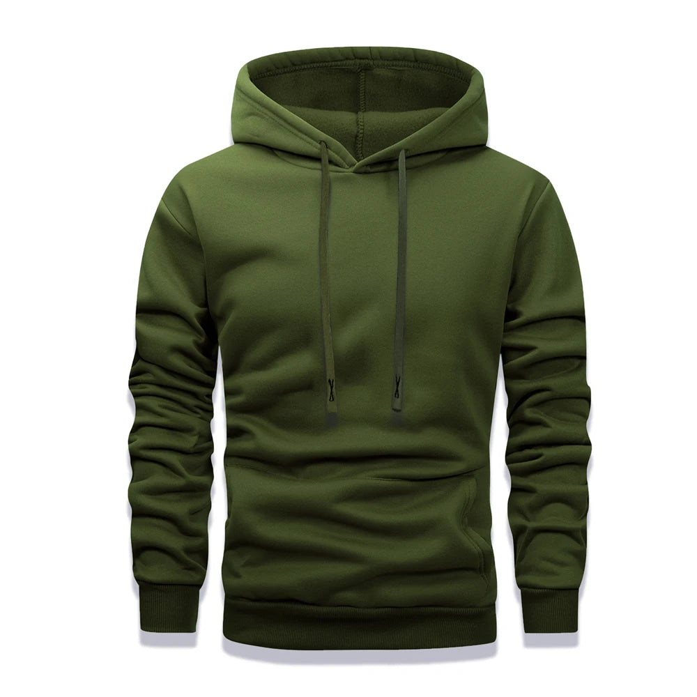 Felpa con cappuccio unisex Felpa con cappuccio Autunno Inverno Corda lavorata a maglia Felpe con cappuccio a maniche lunghe Caldo casual Felpe con cappuccio tinta unita Pullover
