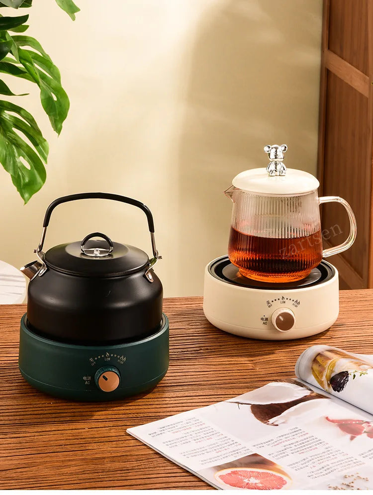 Electric Cookware Heating Base 500W Electric Heater Coffee Stove Home Manual Adjustable temperature Cooking Heater