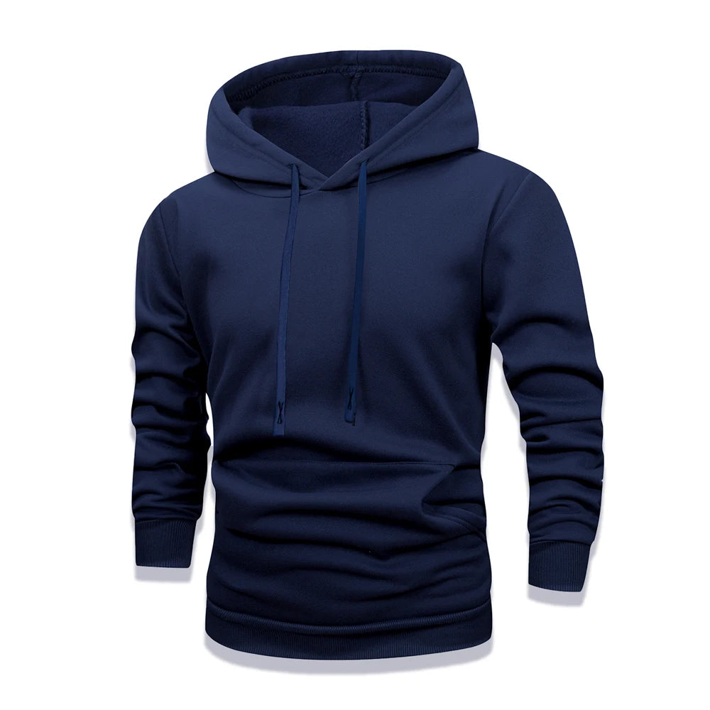 Felpa con cappuccio unisex Felpa con cappuccio Autunno Inverno Corda lavorata a maglia Felpe con cappuccio a maniche lunghe Caldo casual Felpe con cappuccio tinta unita Pullover