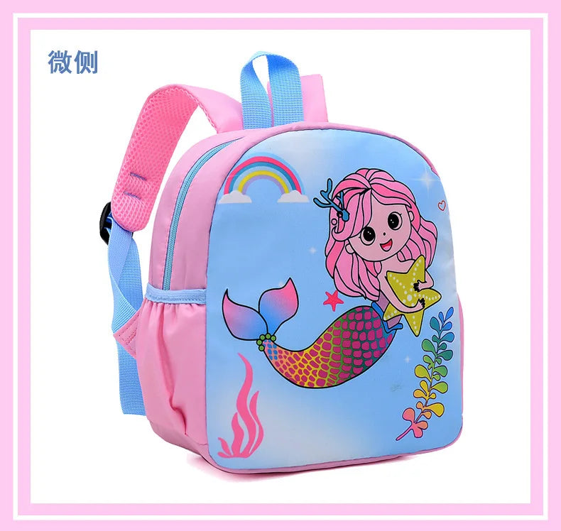 2022 Zaini per bambini dei cartoni animati Mini zainetto per la scuola materna Zaino per animali di peluche Borse da scuola per bambini Zaino impermeabile per ragazze