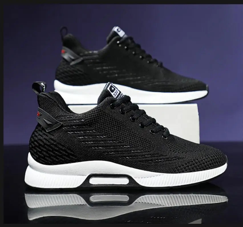 Nuove Sneakers da Uomo con Rialzo Interno, Scarpe Sportive Traspiranti in Mesh per Aumentare l'Altezza (6CM, 8CM)