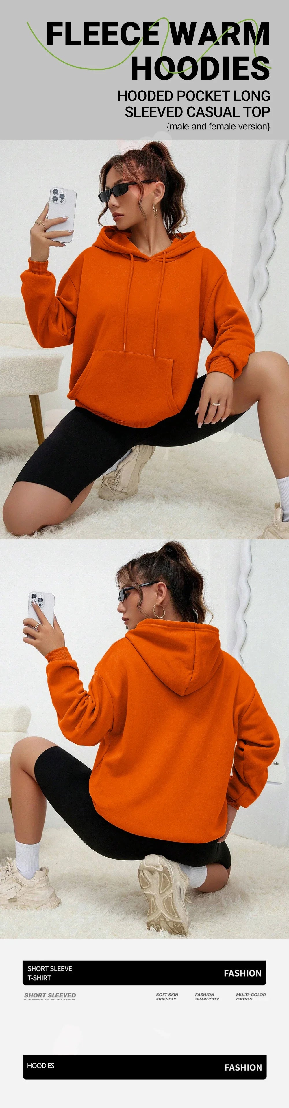 Caro persona dietro la felpa con cappuccio da donna lettere colorate caldo pile donna felpa con cappuccio fodera in pelliccia felpe con cappuccio primavera autunno Y2K top casual