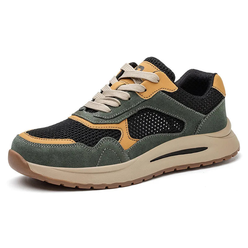 2023 New Summer Casual scarpe antinfortunistiche da uomo Mesh Light Sneaker traspirante antiforatura scarpe da ginnastica antiscivolo da lavoro per scarpe da uomo