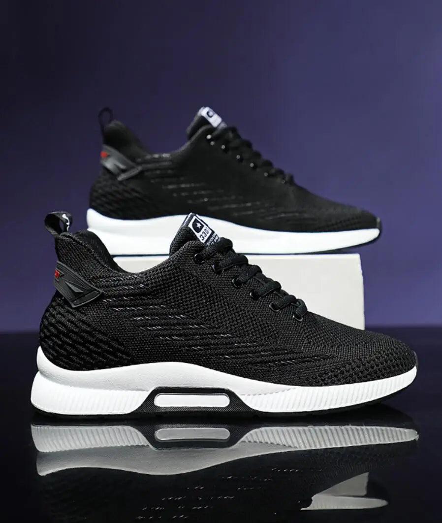 Nuove Sneakers da Uomo con Rialzo Interno, Scarpe Sportive Traspiranti in Mesh per Aumentare l'Altezza (6CM, 8CM)