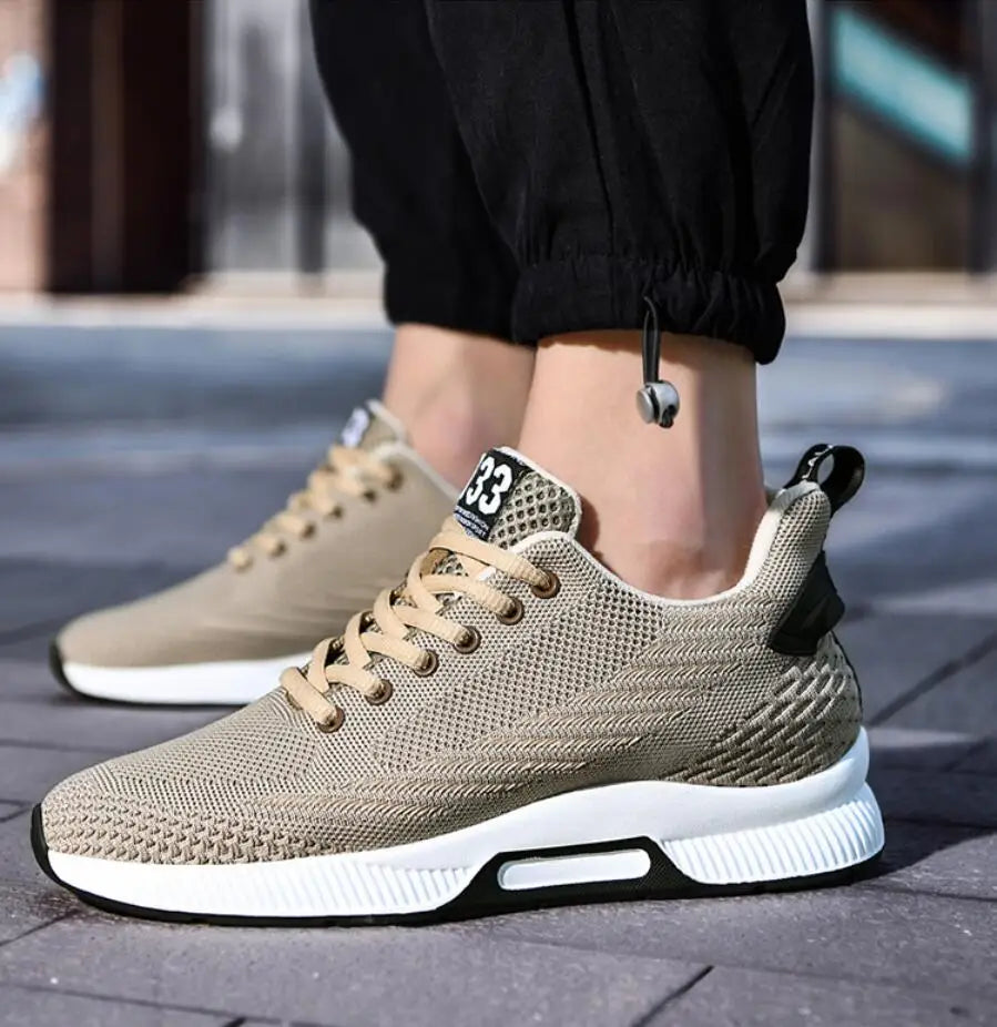 Nuove Sneakers da Uomo con Rialzo Interno, Scarpe Sportive Traspiranti in Mesh per Aumentare l'Altezza (6CM, 8CM)