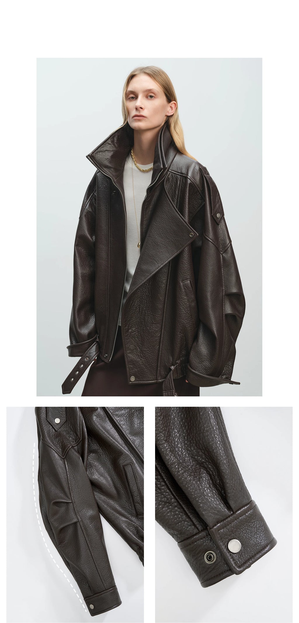 Mauroicardi Primavera Giacca oversize in morbida pelle Pu nera da uomo Cintura a maniche lunghe Designer di lusso Abiti di moda europei 2025