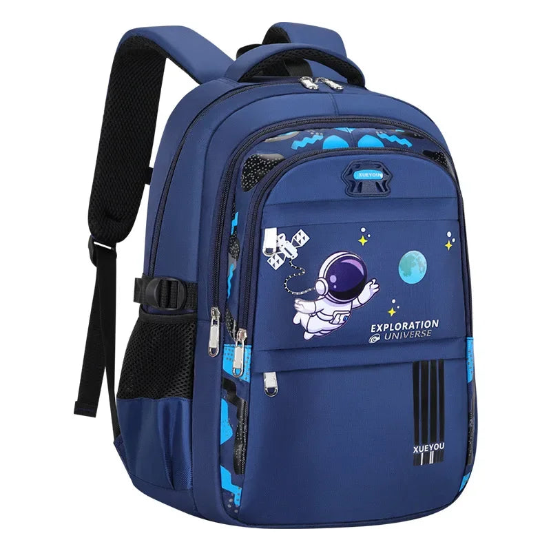 Zaino per bambini 2-16 anni Borse da scuola per bambini per ragazzi Zaino da scuola per astronauta Borsa da libro per ragazzo primaria impermeabile Mochila Infantil