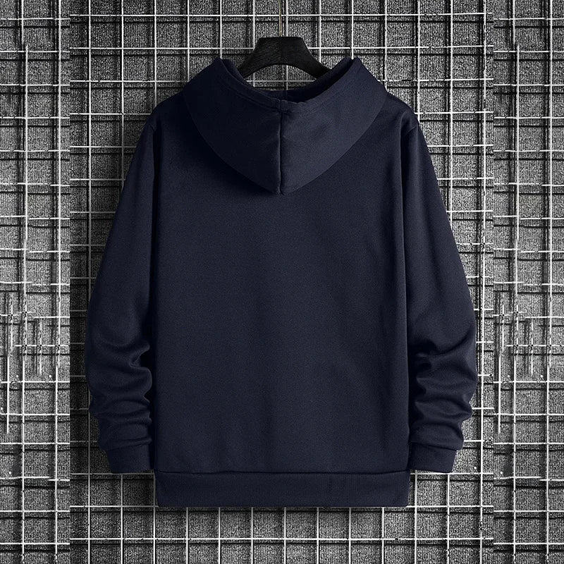 2025 Autunno/Inverno Nuovo Arrivo Felpa Con Cappuccio da Uomo di Alta Qualità di Colore Solido Felpa con Cappuccio Maschile Casa All'aperto Casual Moda Pullover