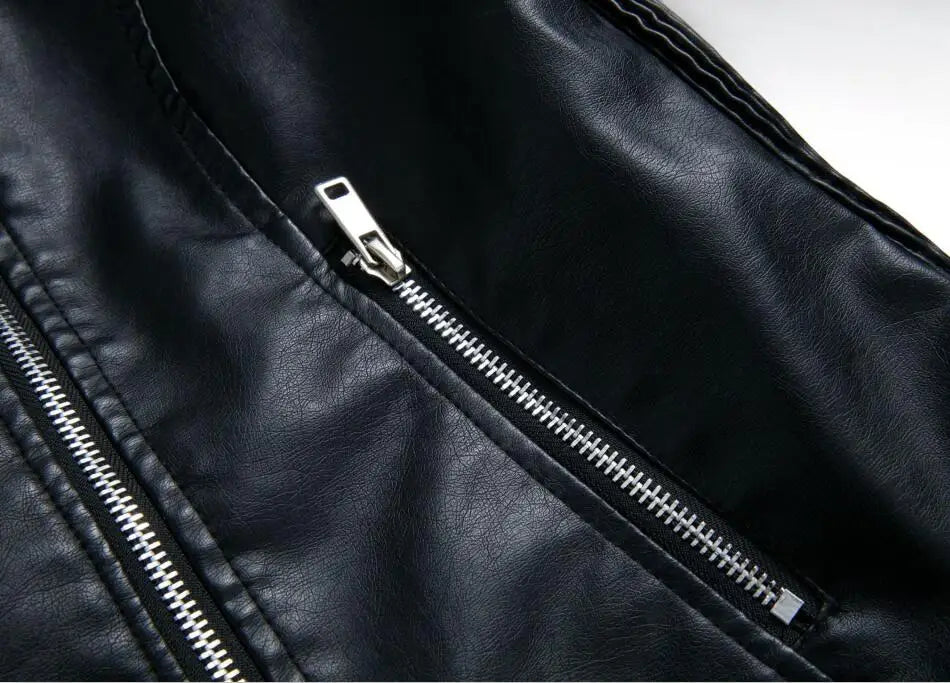 2026 Giacca in ecopelle da donna di nuova moda, cappotto casual in PU con cerniera primavera autunno, capispalla da motociclista femminile abbigliamento da donna S-XXXL