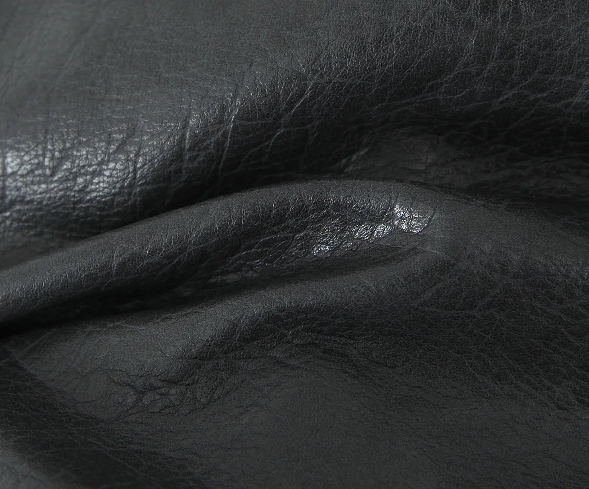Giacca in Pelle PU Y2K COOL da Donna con Collo a V, Maniche Lunghe, Cerniera, Imbottita, Corta e Larga, Grigia