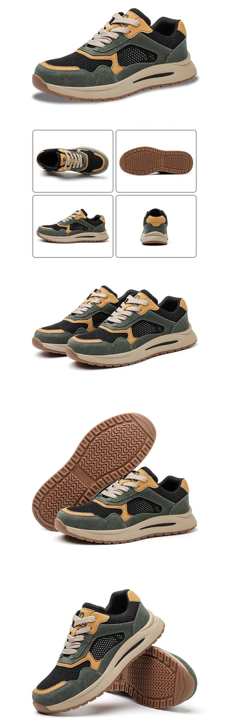 2023 New Summer Casual scarpe antinfortunistiche da uomo Mesh Light Sneaker traspirante antiforatura scarpe da ginnastica antiscivolo da lavoro per scarpe da uomo