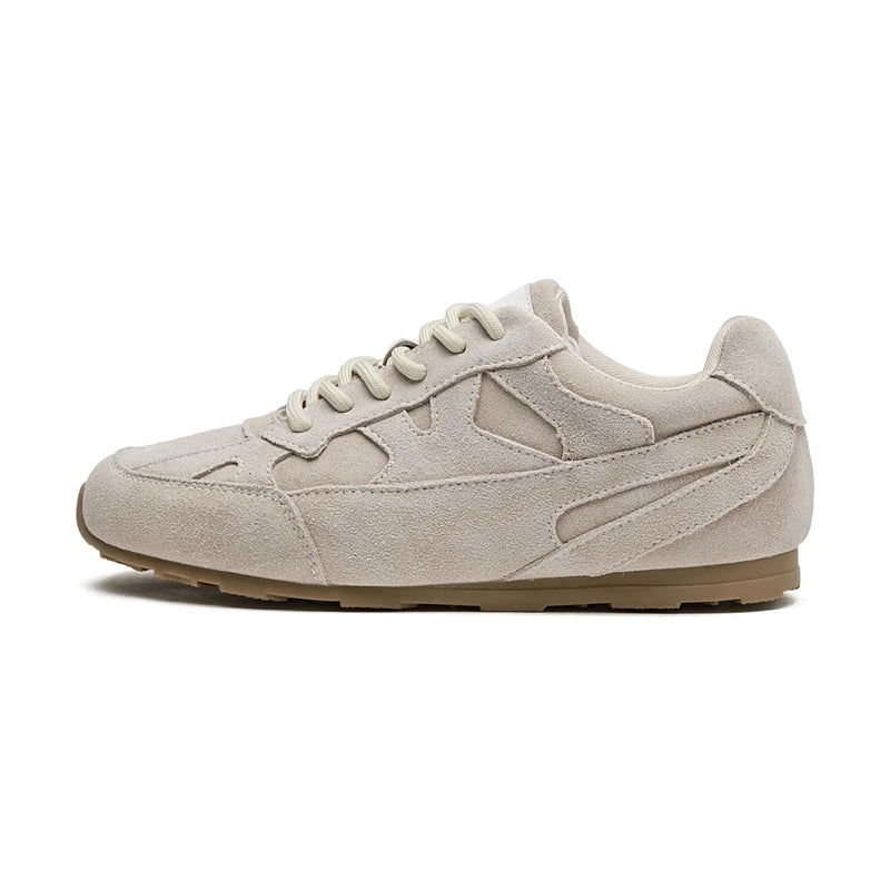 AIYUQI Sneakers da Donna 2026 Nuove Scarpe Basse in Vera Pelle da Donna per Allenamento, Taglie Grandi, Stile Retrò Casual