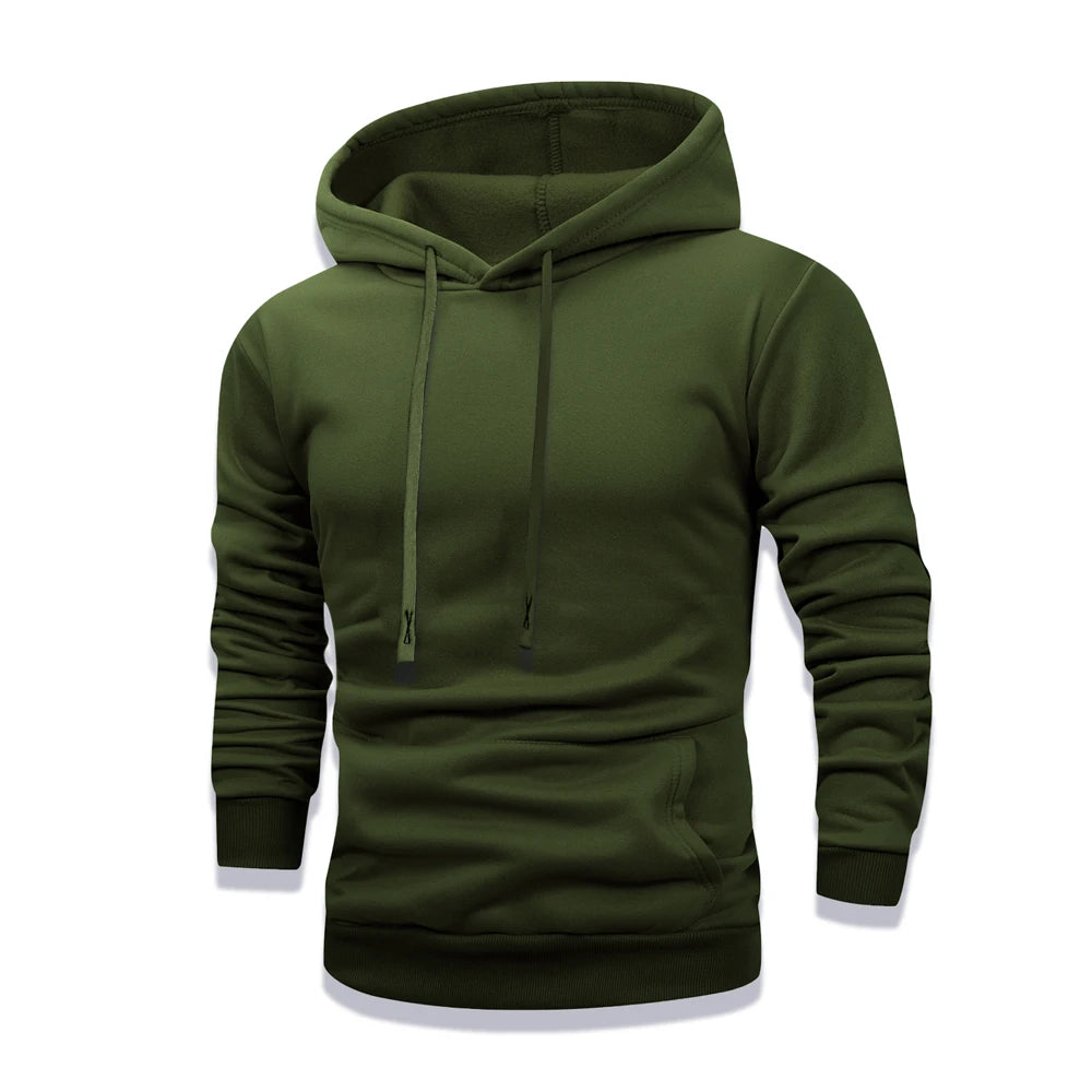 Felpa con cappuccio unisex Felpa con cappuccio Autunno Inverno Corda lavorata a maglia Felpe con cappuccio a maniche lunghe Caldo casual Felpe con cappuccio tinta unita Pullover