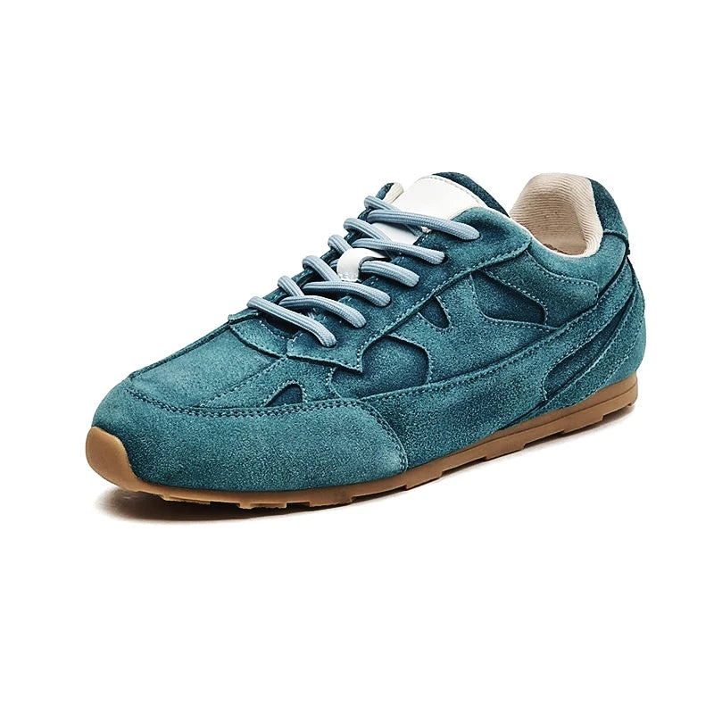 AIYUQI Sneakers da Donna 2026 Nuove Scarpe Basse in Vera Pelle da Donna per Allenamento, Taglie Grandi, Stile Retrò Casual
