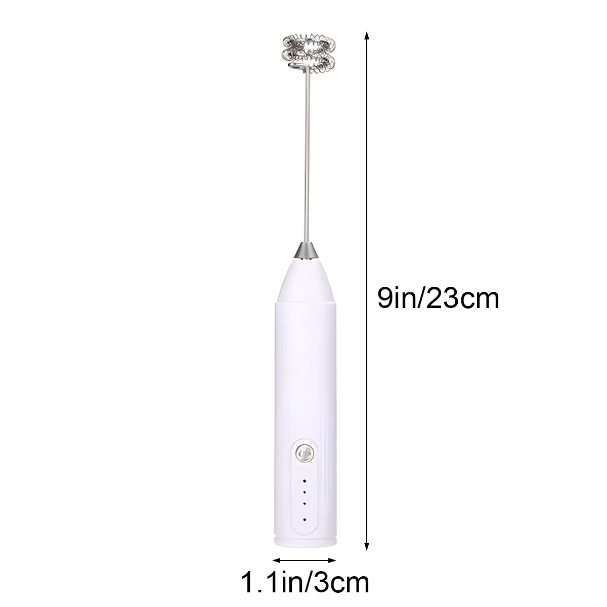 Electric Mixer Handheld Milk Frother 300mAh 3-Speed Adjustable Suitable for Coffee Milk Kitchen Accessories Portable Egg Beater