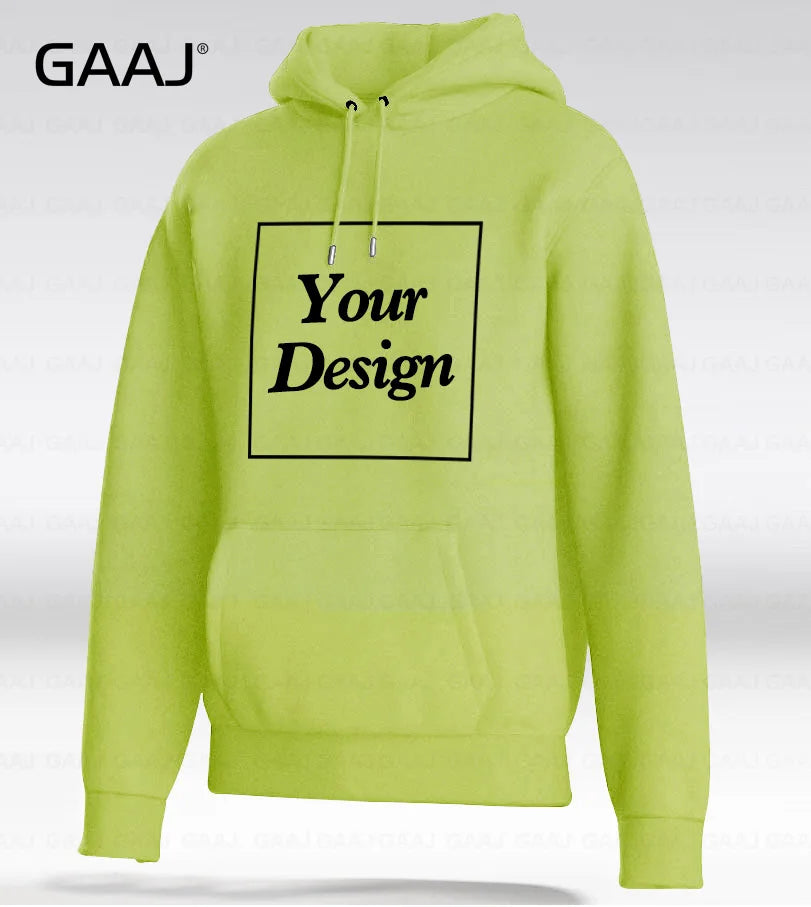 Felpa con cappuccio in cotone premium personalizzata uomo donna, personalizza la stampa felpa con cappuccio, fai da te il tuo design foto logo pullover, regalo per squadra familiare