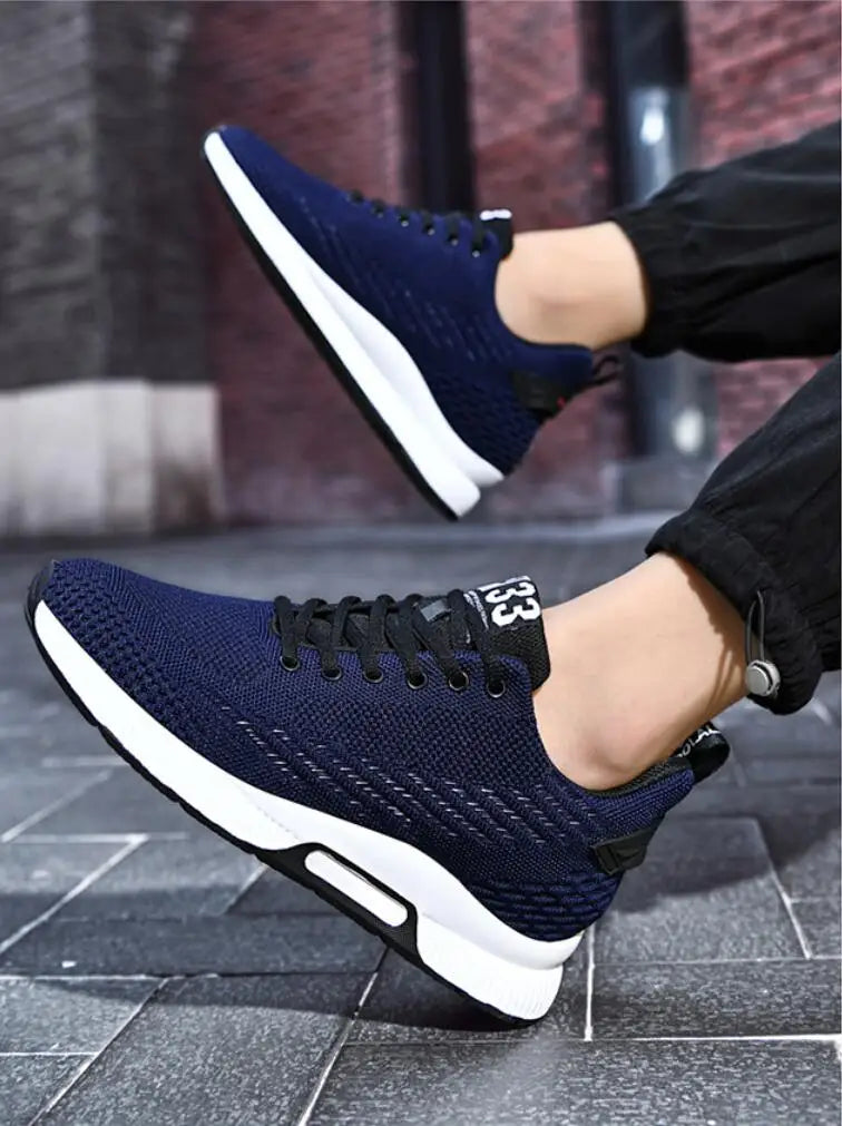Nuove Sneakers da Uomo con Rialzo Interno, Scarpe Sportive Traspiranti in Mesh per Aumentare l'Altezza (6CM, 8CM)