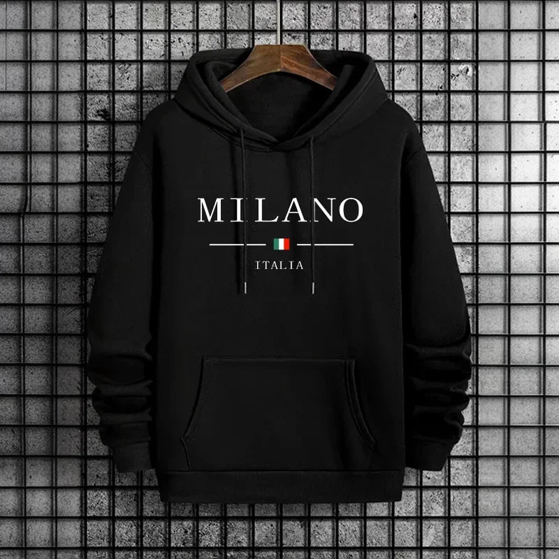Nuova Tuta da Uomo in Vendita, Abbigliamento Sportivo Tinta Unita, Felpe Casual per Attività all'Aperto, Jogging, Felpe con Cappuccio di Alta Qualità