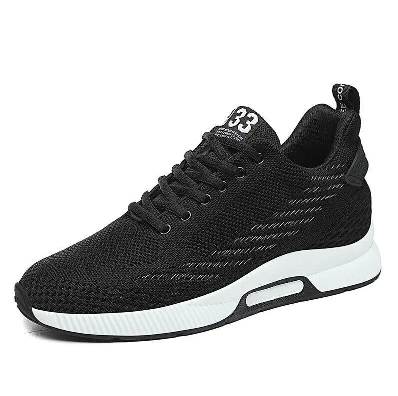 Nuove Sneakers da Uomo con Rialzo Interno, Scarpe Sportive Traspiranti in Mesh per Aumentare l'Altezza (6CM, 8CM)