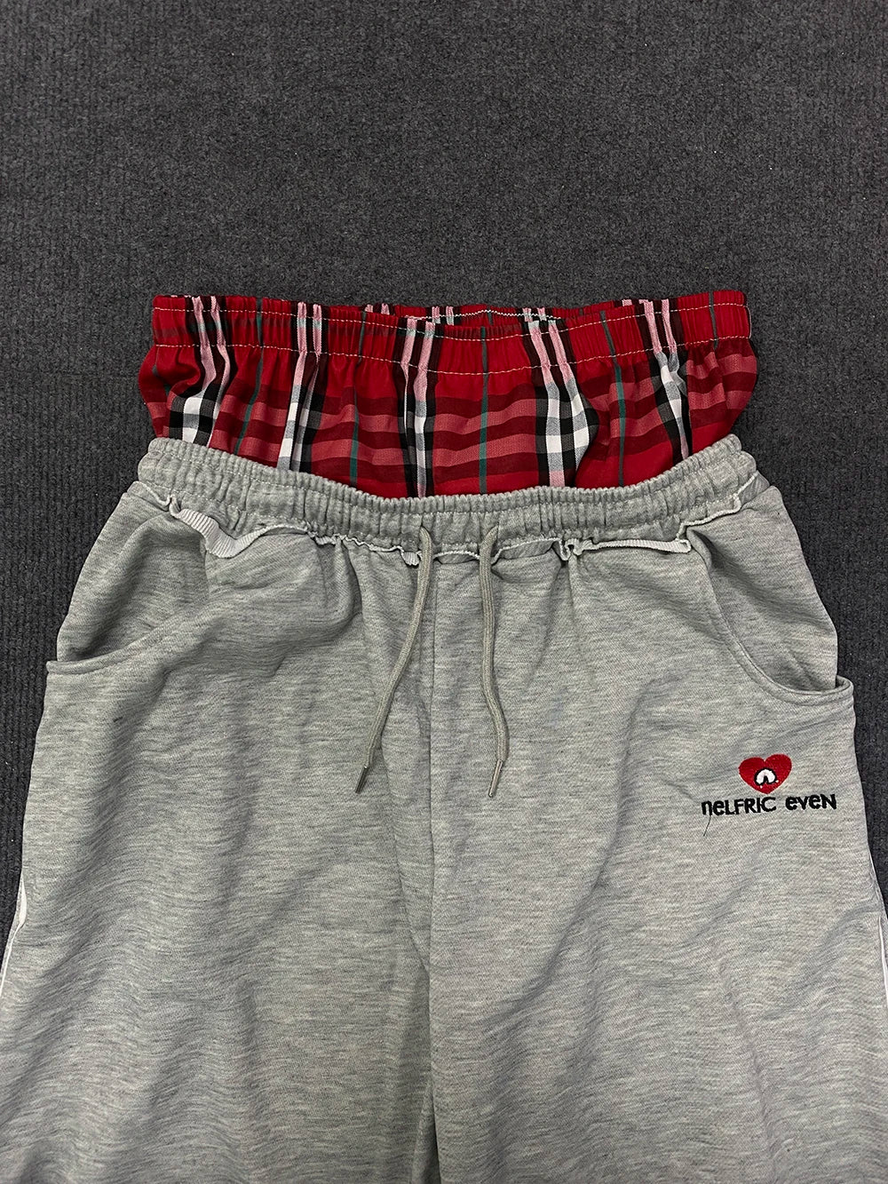 Set da due pezzi vestibilità ampia stile college retrò americano con pantaloni da bagno finti con doppia testa a doppia vita per il tempo libero sportivo Moda 2025