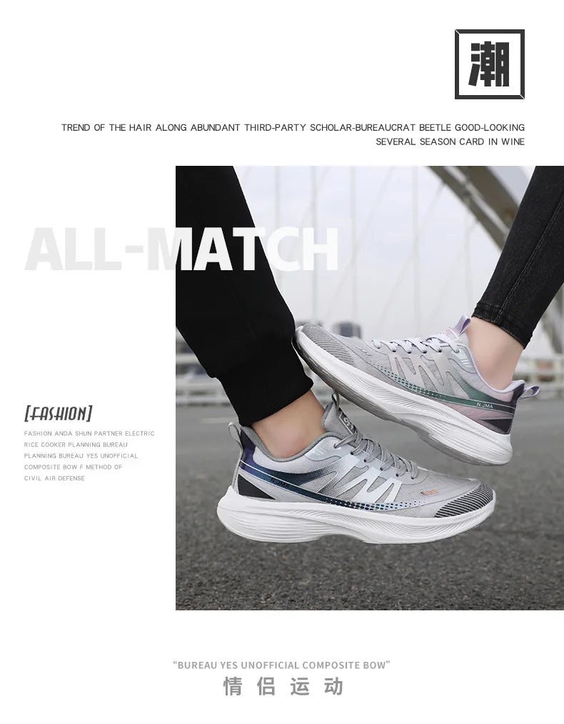 Nuove scarpe da corsa in mesh traspirante da donna Sneakers da esterno leggere Scarpe da passeggio da palestra antiscivolo Scarpe casual alla moda per le donne