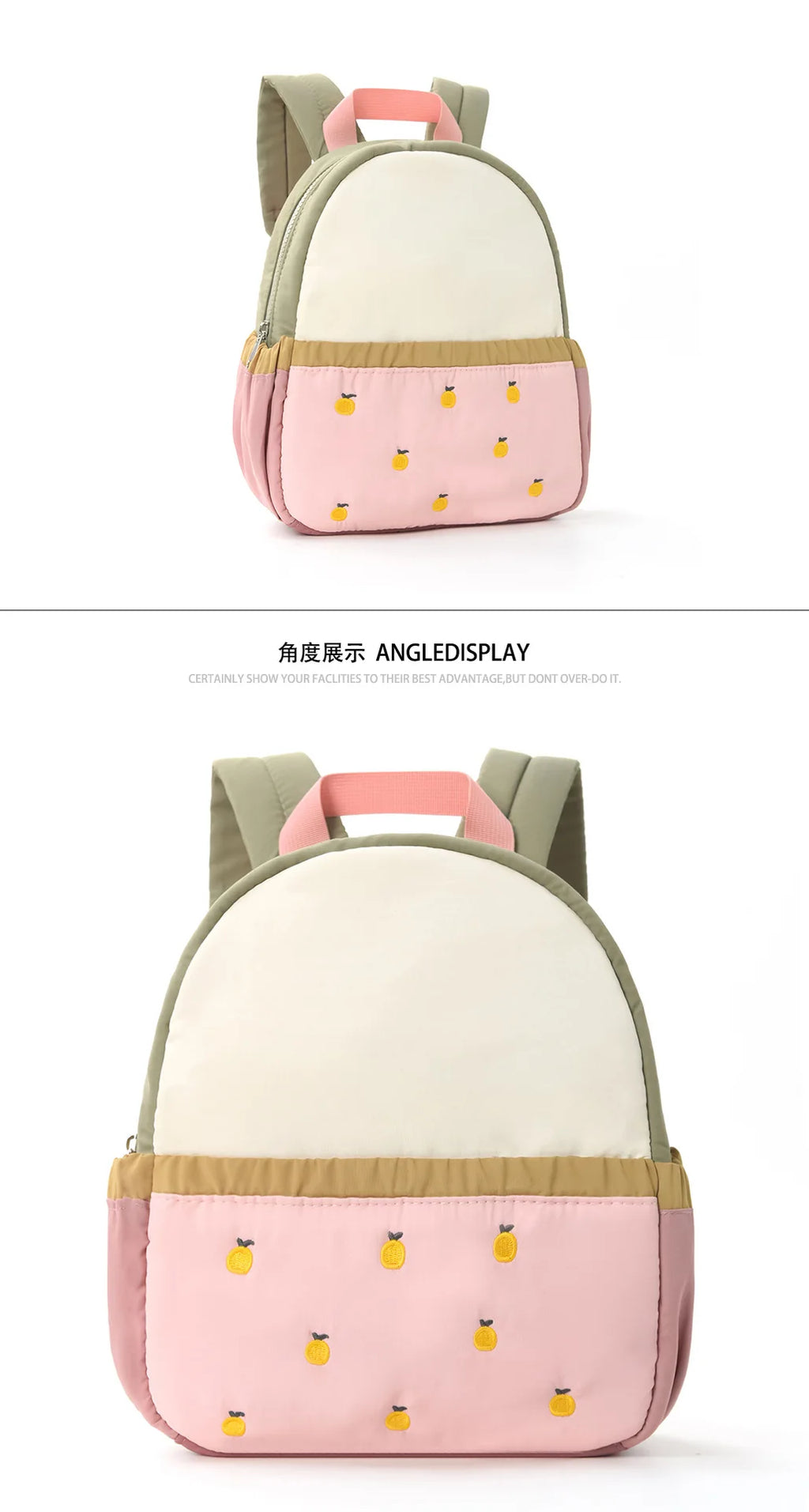 Zaino per Bambini, Zaino Prescolare per Bambine e Bambini, Zaino Scolastico Unisex per Bambini, Zainetto per Bambini Piccoli, Borsa per Libri, per Vacanze