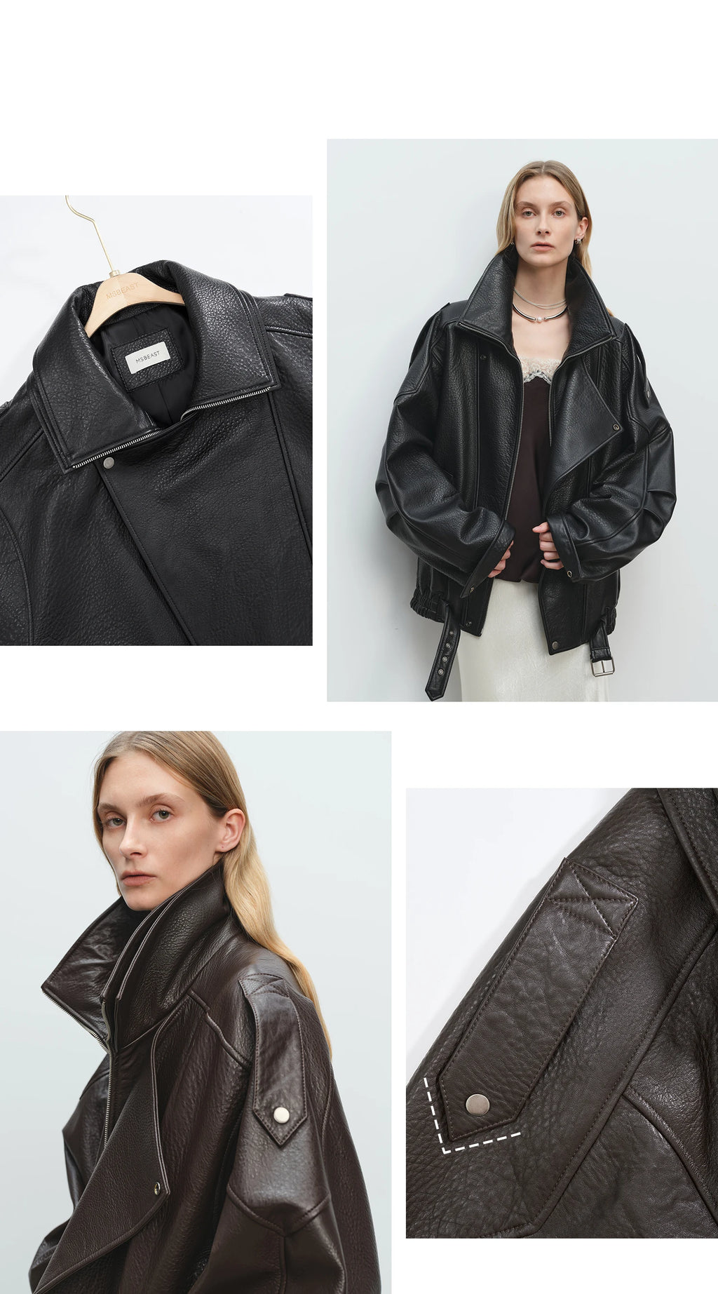 Mauroicardi Primavera Giacca oversize in morbida pelle Pu nera da uomo Cintura a maniche lunghe Designer di lusso Abiti di moda europei 2025