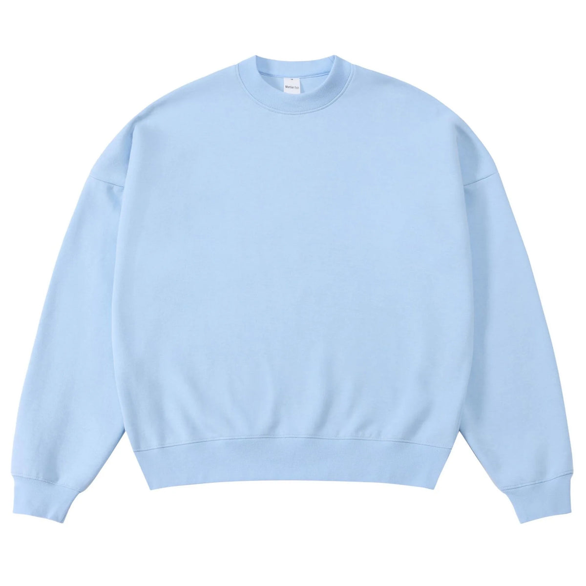 Maglione con spalle scoperte e collo rotondo in cotone sano di alta qualità da 40 colori per uomo e donna, ampio con spalle scoperte oversize