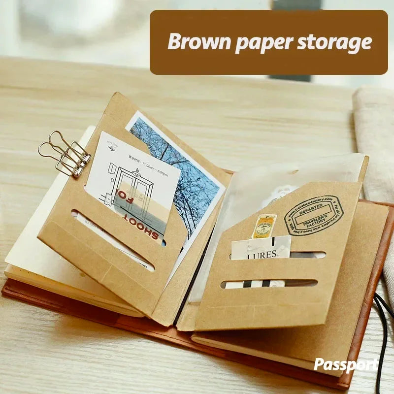 Fromthenon Travelers Notebook Standard Passport Replacement Inner Page Travel Planner Journal Notebook Refill Supplies