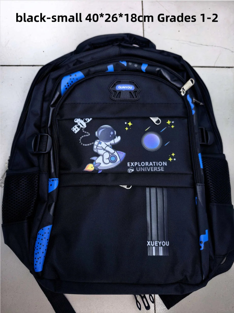 Zaino per bambini 2-16 anni Borse da scuola per bambini per ragazzi Zaino da scuola per astronauta Borsa da libro per ragazzo primaria impermeabile Mochila Infantil