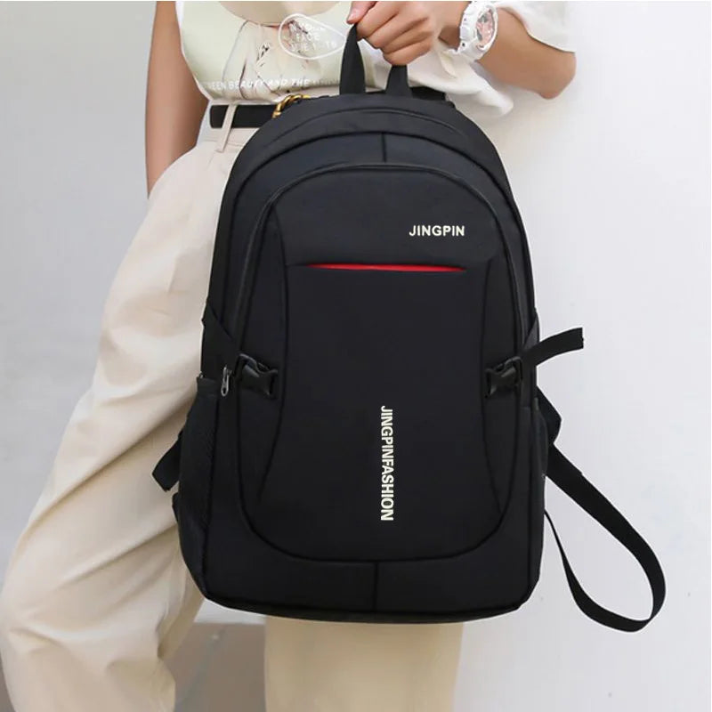 Valigetta casual in tela da uomo e da donna - Borsa semplice a doppia tracolla - Versione coreana - Borsa da viaggio per laptop