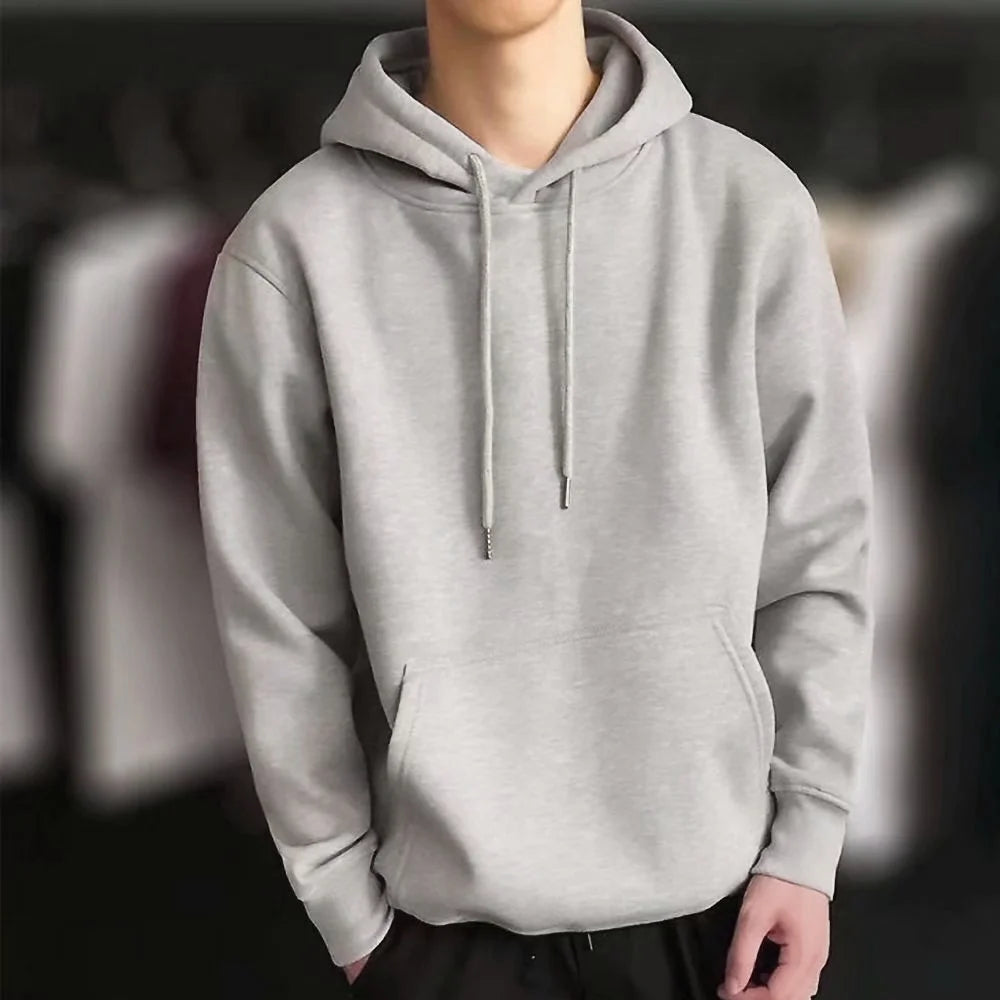 Felpe 2024 Nuovi Uomini di Harajuku Felpe Con Cappuccio Casual All-match Pullover Streetwear Maglione Abbigliamento di Moda Felpa Con Cappuccio