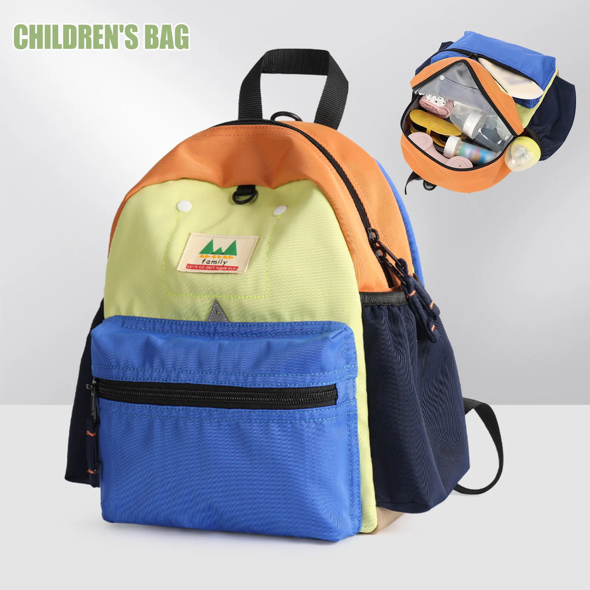 Zaino per bambini, Zaino in età prescolare per bambini Ragazza Zaino scolastico per bambini unisex per bambini 3-6 anni, Zaino per bambini piccoli Bookbag