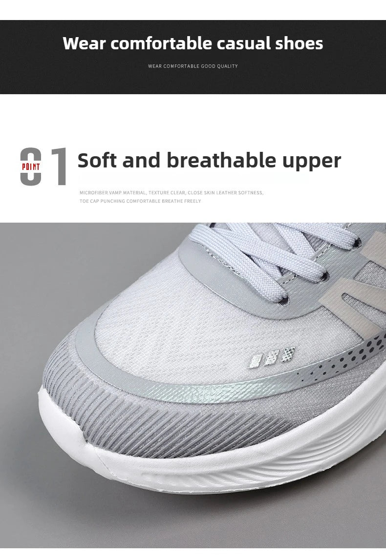 Nuove scarpe da corsa in mesh traspirante da donna Sneakers da esterno leggere Scarpe da passeggio da palestra antiscivolo Scarpe casual alla moda per le donne