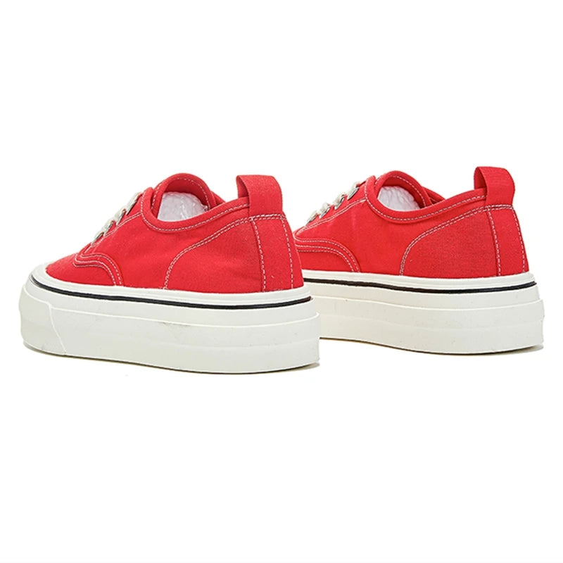 Nuove Sneakers in Tela da Donna 2026 Antiscivolo, Scarpe da Skateboard Basse, Traspiranti, Taglie Forti, Primavera e Autunno