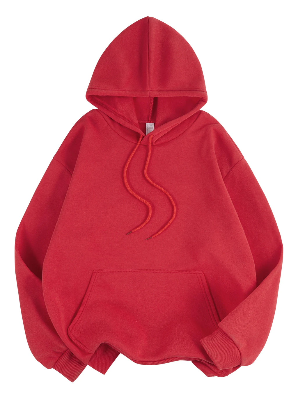 NUOVE felpe con cappuccio solide da donna invernali felpe comode in pile elasticizzato di base tasche larghe vestiti caldi pullover femminile da strada