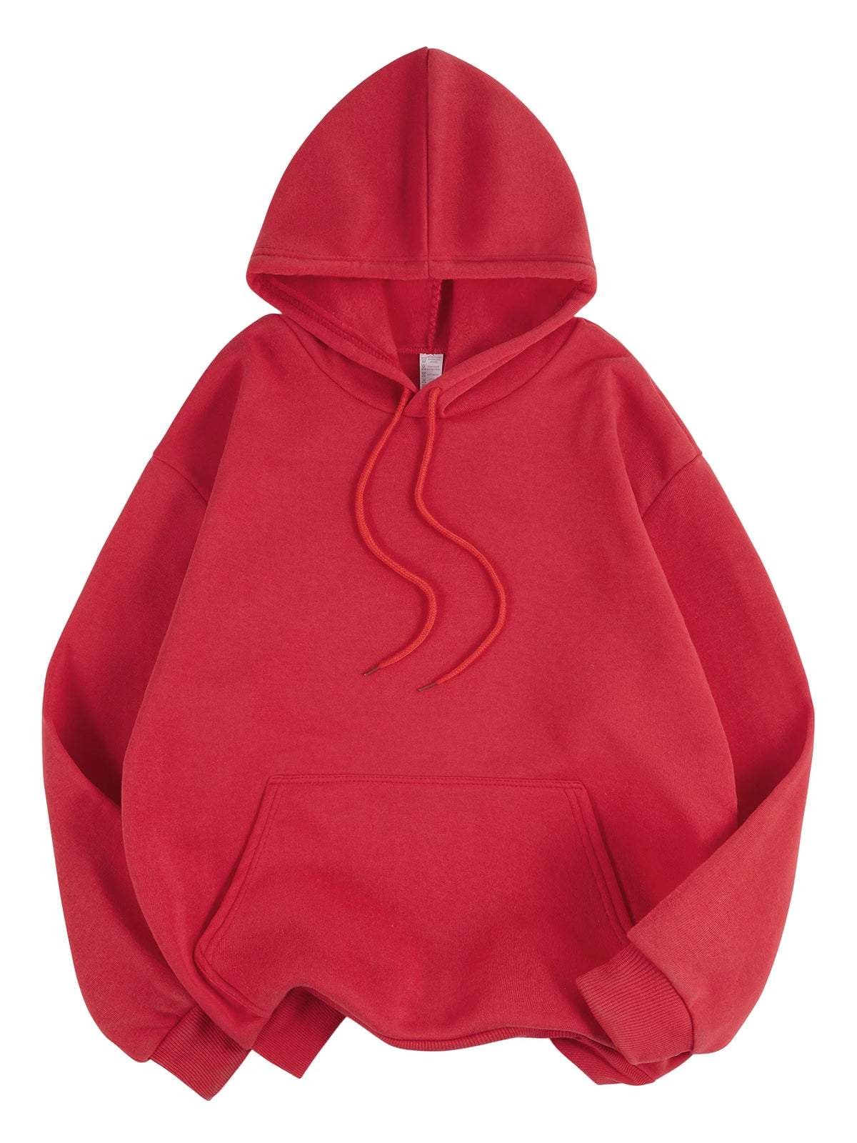 NUOVE felpe con cappuccio solide da donna invernali felpe comode in pile elasticizzato di base tasche larghe vestiti caldi pullover femminile da strada