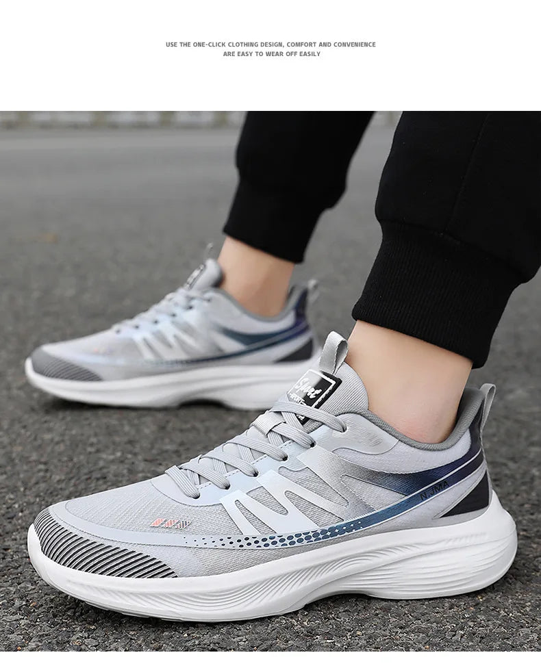 Nuove scarpe da corsa in mesh traspirante da donna Sneakers da esterno leggere Scarpe da passeggio da palestra antiscivolo Scarpe casual alla moda per le donne
