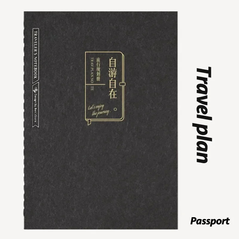 Fromthenon Travelers Notebook Standard Passport Replacement Inner Page Travel Planner Journal Notebook Refill Supplies