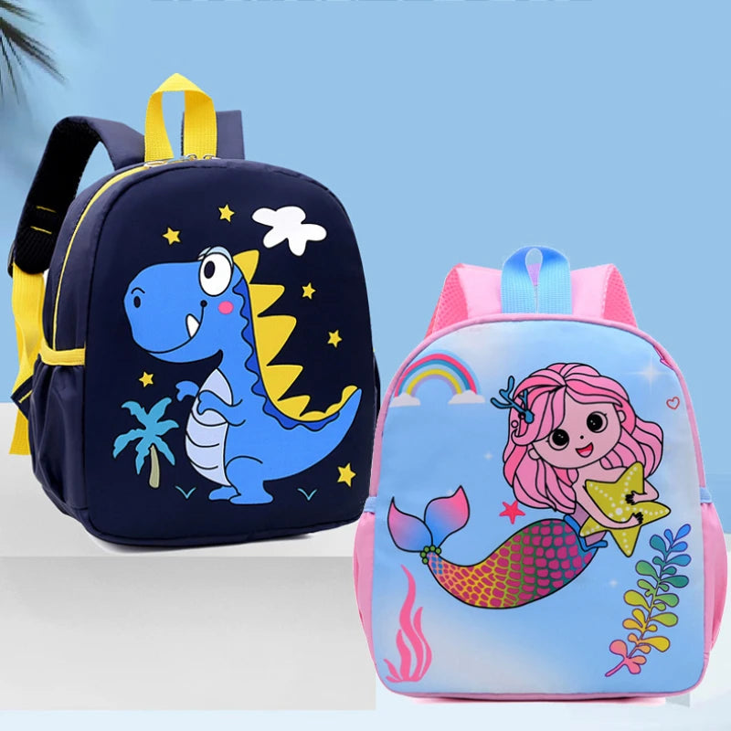 2022 Zaini per bambini dei cartoni animati Mini zainetto per la scuola materna Zaino per animali di peluche Borse da scuola per bambini Zaino impermeabile per ragazze