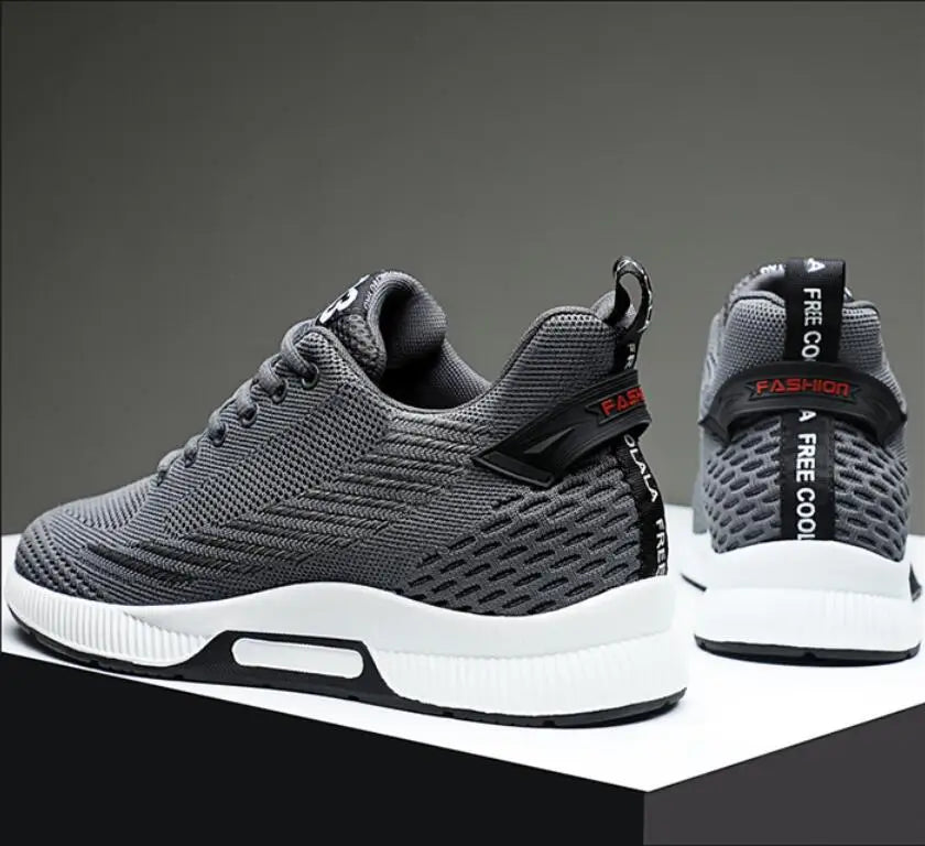 Nuove Sneakers da Uomo con Rialzo Interno, Scarpe Sportive Traspiranti in Mesh per Aumentare l'Altezza (6CM, 8CM)