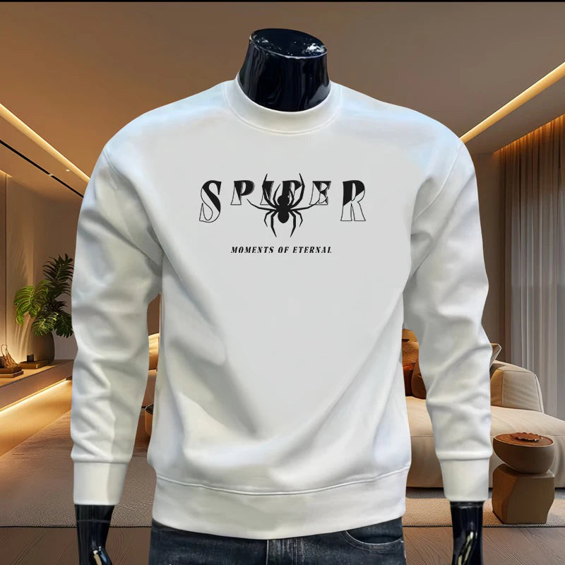 Nuovi Uomini di Autunno Grafica Felpe Con Cappuccio Manica Lunga T-Shirt di Cotone Hip Hop Magliette di Grandi Dimensioni Sport Top S-5XL Abbigliamento Uomo 2024