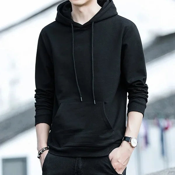 Felpe 2024 Nuovi Uomini di Harajuku Felpe Con Cappuccio Casual All-match Pullover Streetwear Maglione Abbigliamento di Moda Felpa Con Cappuccio