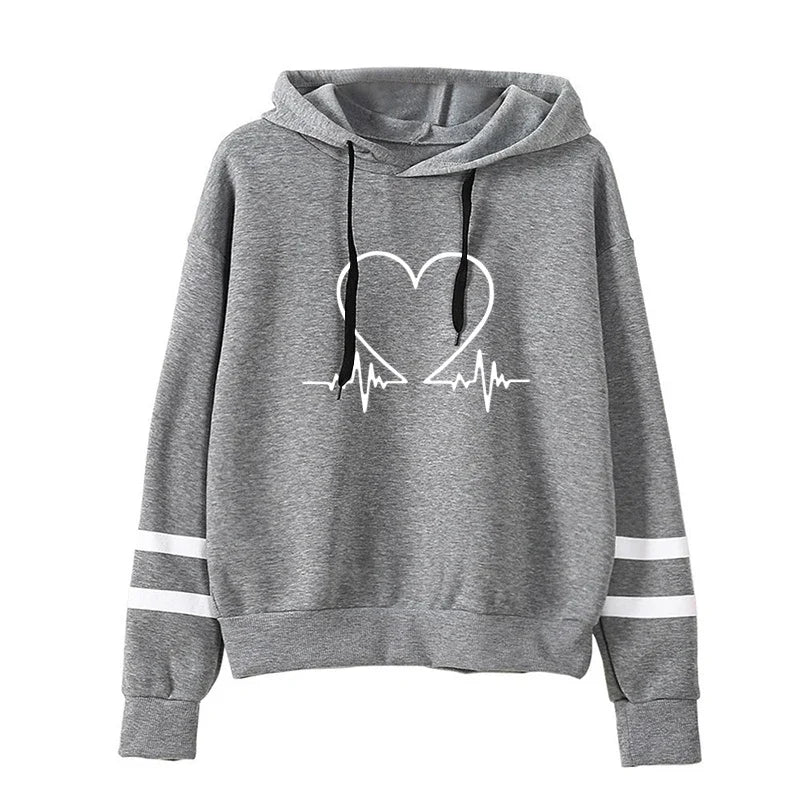 Abbigliamento donna Felpe versatili Felpe casual Pullover comodi Vestibilità slim Morbido stile pigro a righe Jogging quotidiano da donna