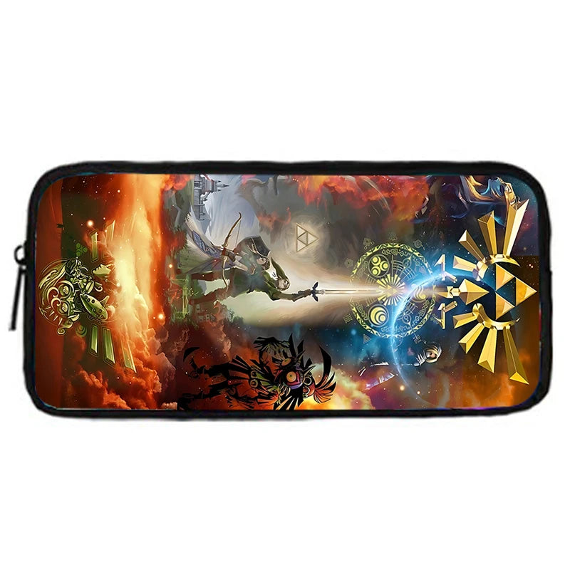 Zaino per la scuola dei bambini The Legends of Zeldas con borse per il pranzo, borse per matite, borse per la scuola per ragazzi e ragazze, miglior regalo