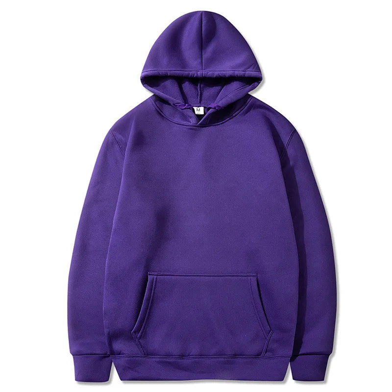 Felpe con cappuccio da uomo nuova primavera autunno felpe con cappuccio Casual felpe con cappuccio da uomo in tinta unita felpa con cappuccio maschile Casual Top 11 colori