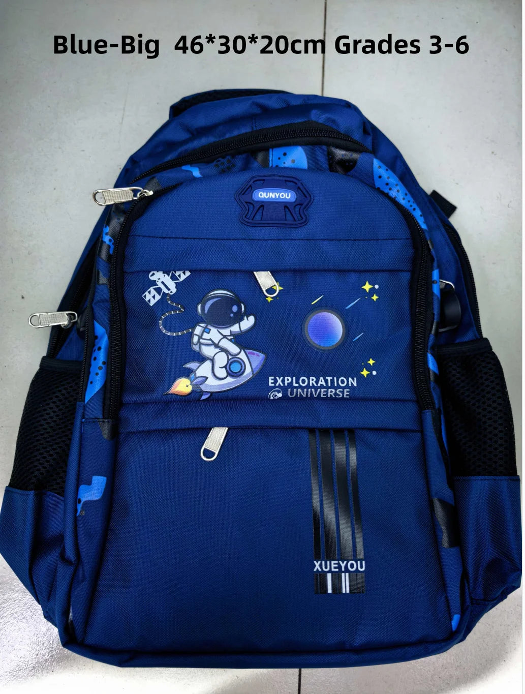 Zaino per bambini 2-16 anni Borse da scuola per bambini per ragazzi Zaino da scuola per astronauta Borsa da libro per ragazzo primaria impermeabile Mochila Infantil