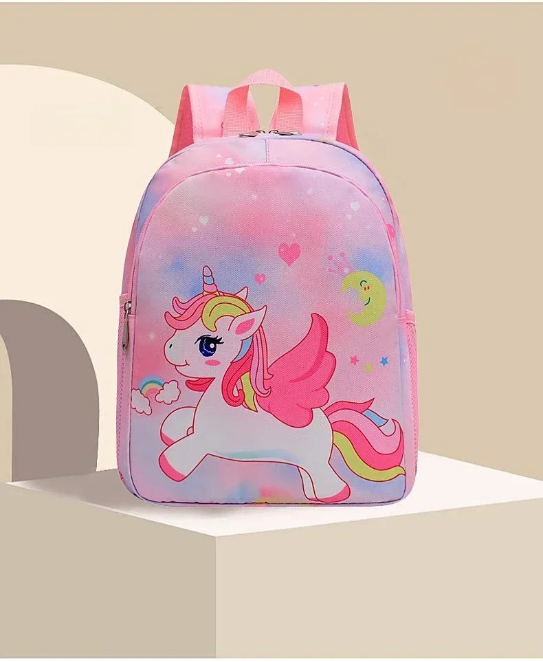 Nuovo zaino per bambini Cartoon simpatico unicorno sirena stampa zainetto asilo zainetto leggero