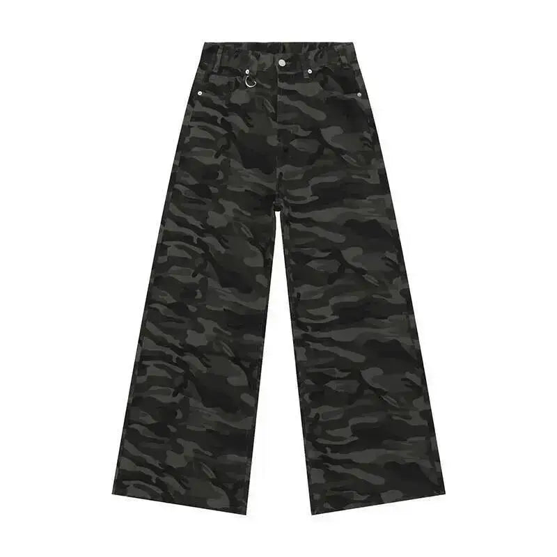 IEFB Pantaloni in denim da uomo estivi Vecchio blu lavato Jeans maschili Dritto Casual da uomo Pantaloni larghi a gamba larga Nuova moda 9C354